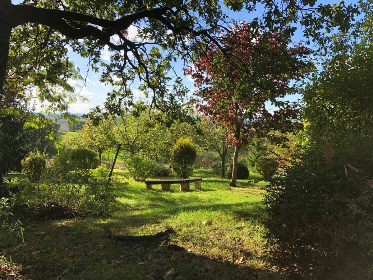 La Ferme Buissonniere Bed and Breakfast Bardou Exteriör bild