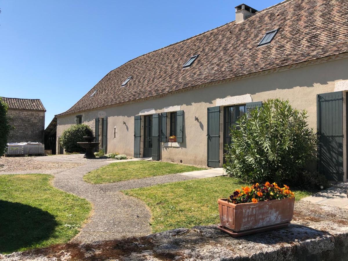 La Ferme Buissonniere Bed and Breakfast Bardou Exteriör bild