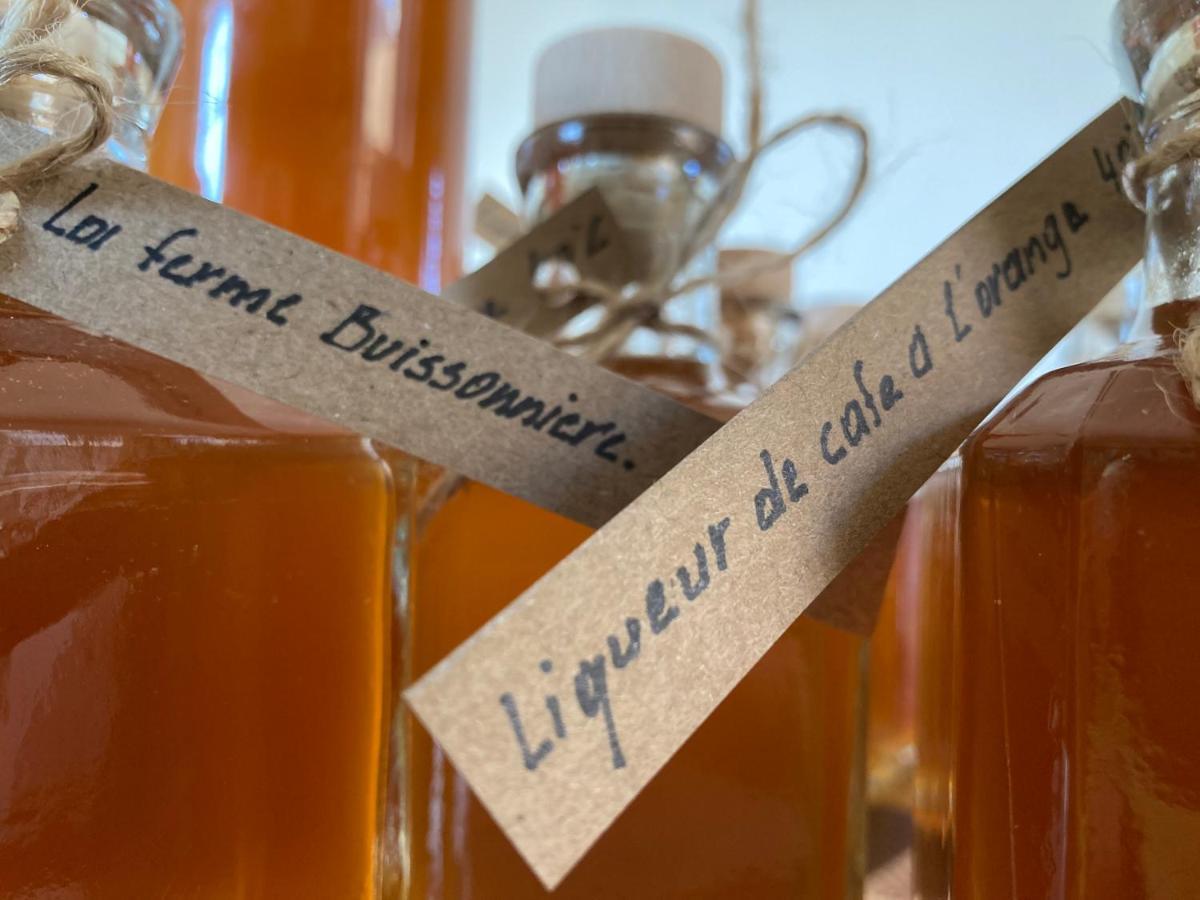 La Ferme Buissonniere Bed and Breakfast Bardou Exteriör bild
