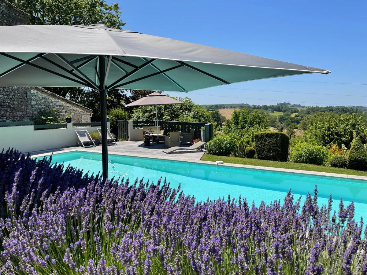 La Ferme Buissonniere Bed and Breakfast Bardou Exteriör bild